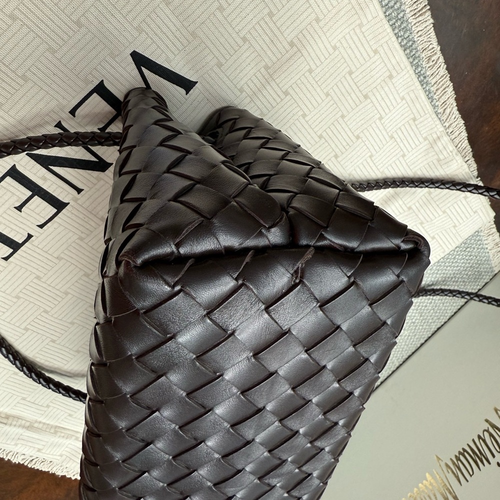Andiamo shoulder bag with braided leather strap - Picture 7 of 13